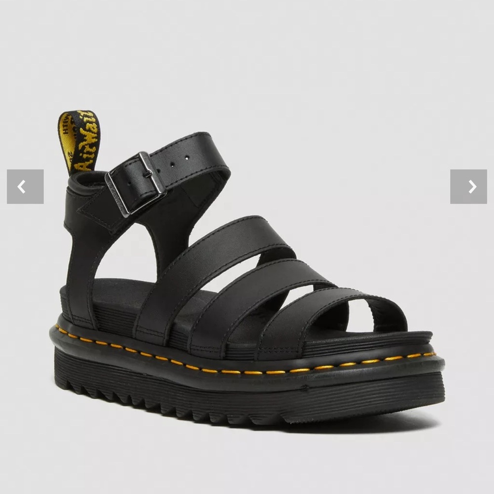 BLAIRE HYDRO LEATHER STRAP SANDALS Dr. Martens